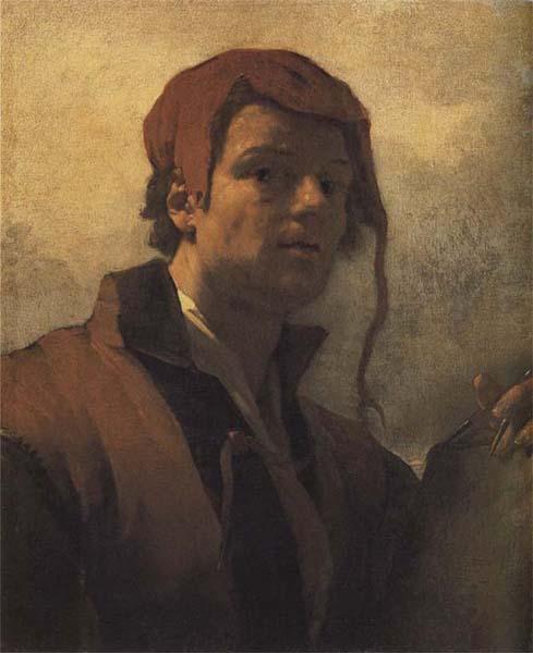 Willem Drost Self-Portrait France oil painting art